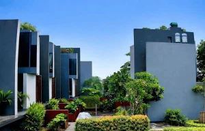 Ilustrasi proyek perumahan dan konsultasi sales properti digital marketing